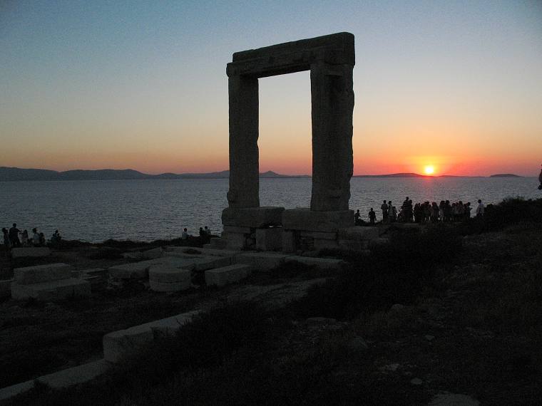 Portara in Naxos Town