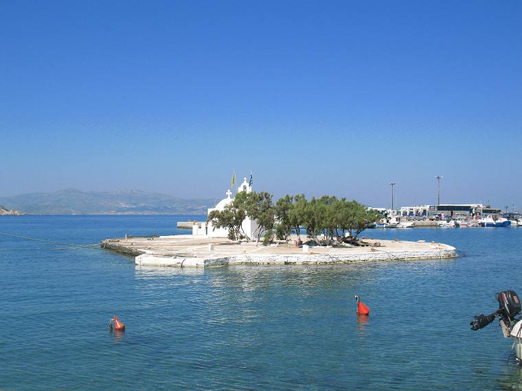 Myrtidiotissa Church in Naxos Town